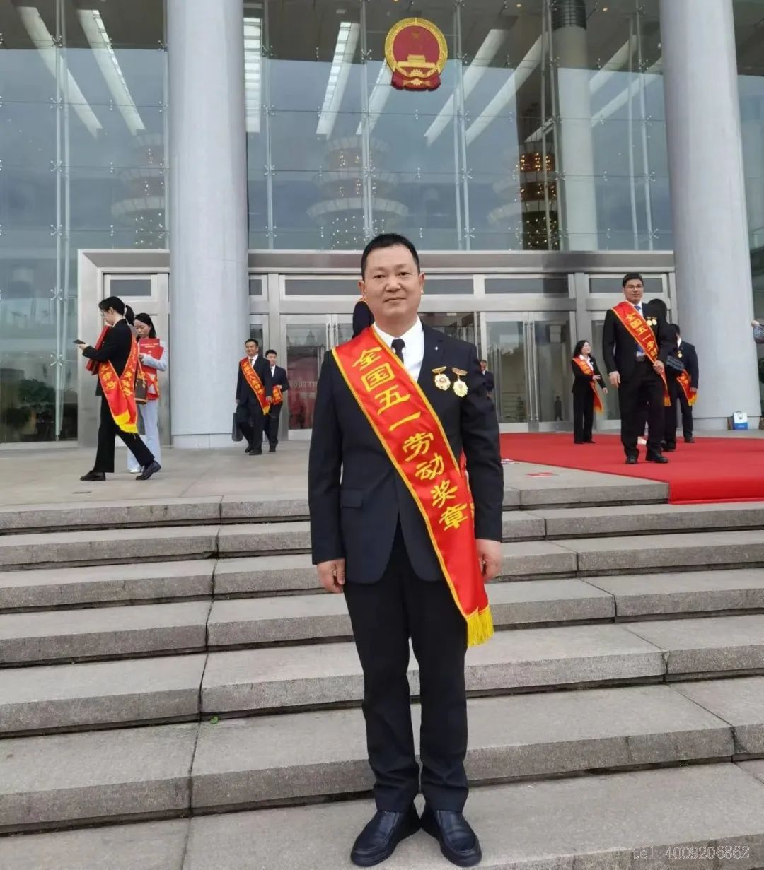 【五月禮贊】公司1名員工榮獲全國五一勞動獎章！(圖5)